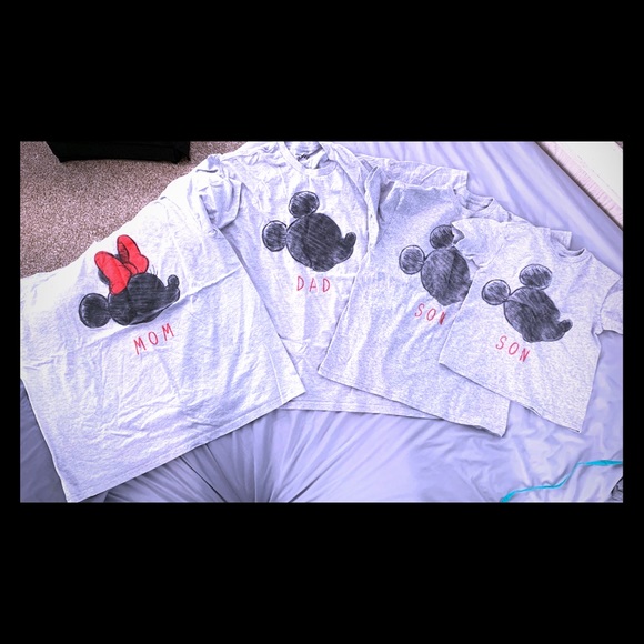Disney Tops Family Mickey Tees Poshmark